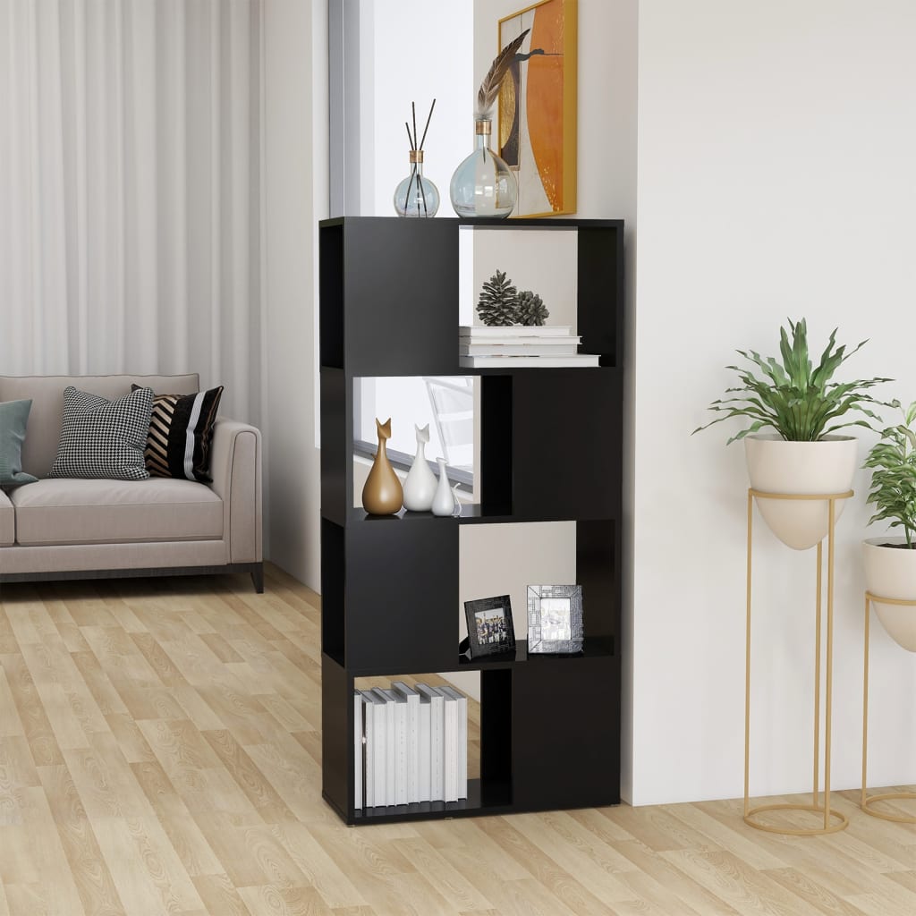 Libreria/Divisorio Grigio 60x24x124,5 cm in Truciolato 809082