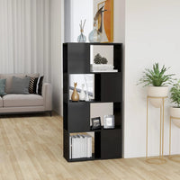 Libreria/Divisorio Grigio Lucido 60x24x124,5 cm  cod mxl 7371