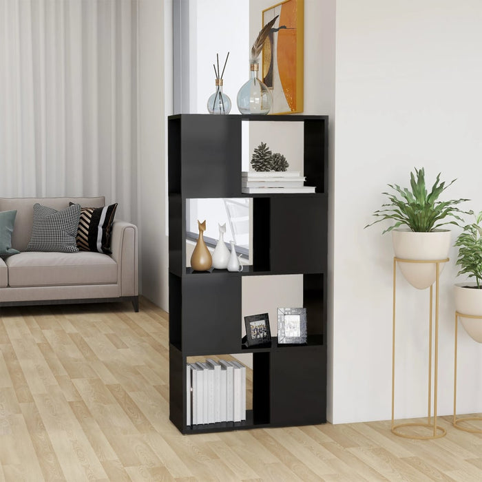 Libreria/Divisorio Grigio Lucido 60x24x124,5 cm 809088