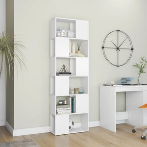 Libreria/Divisorio Bianco 60x24x186 cm cod mxl 23373