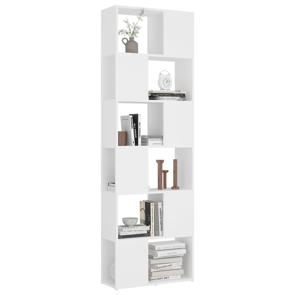 Libreria/Divisorio Bianco 60x24x186 cm cod mxl 23373