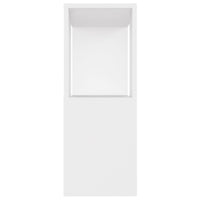 Mobile TV-Credenza TV-Console TV Bianco 80x24x63 cm in Truciolato