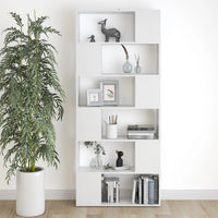 Libreria/Divisorio Bianco 80x24x186 cm in Truciolato 809152