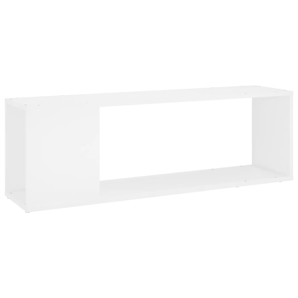 Mobile Porta TV-Mobile per TV-Credenza TV Bianco 100x24x32 cm in Legno Multistrato