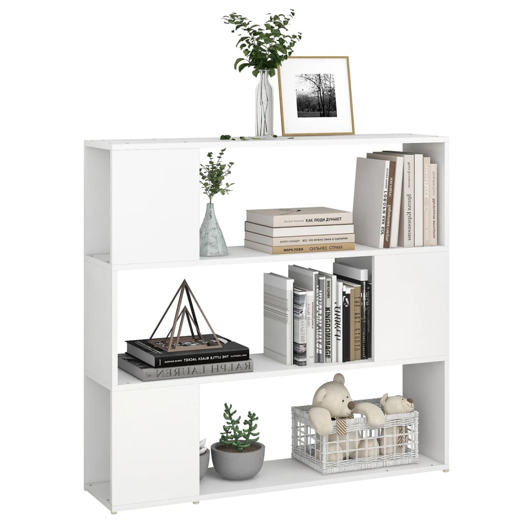 Libreria/Divisorio Bianco 100x24x94 cm 809179