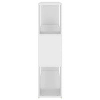 Libreria Divisorio-Scaffale per Libri-Mobile di Stoccaggio Bianco 100x24x94 cm