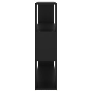 Libreria/Divisorio Nera 100x24x94 cm cod mxl 77855