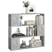Libreria/Divisorio Grigio Cemento 100x24x94 cm cod mxl 18121