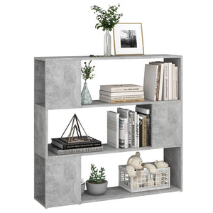 Libreria/Divisorio Grigio Cemento 100x24x94 cm cod mxl 18121