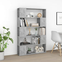 Libreria/Divisorio Grigio Cemento 100x24x155 cm in Truciolato cod mxl 73085