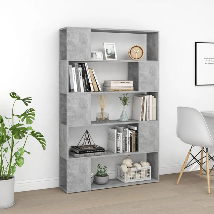 Libreria/Divisorio Grigio Cemento 100x24x155 cm in Truciolato cod mxl 73085