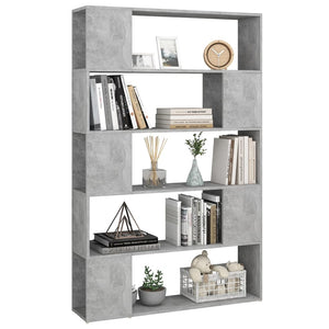 Libreria/Divisorio Grigio Cemento 100x24x155 cm in Truciolato cod mxl 73085