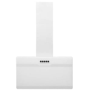 Cappa a Parete 60 cm in Acciaio e Vetro Temperato Bianco