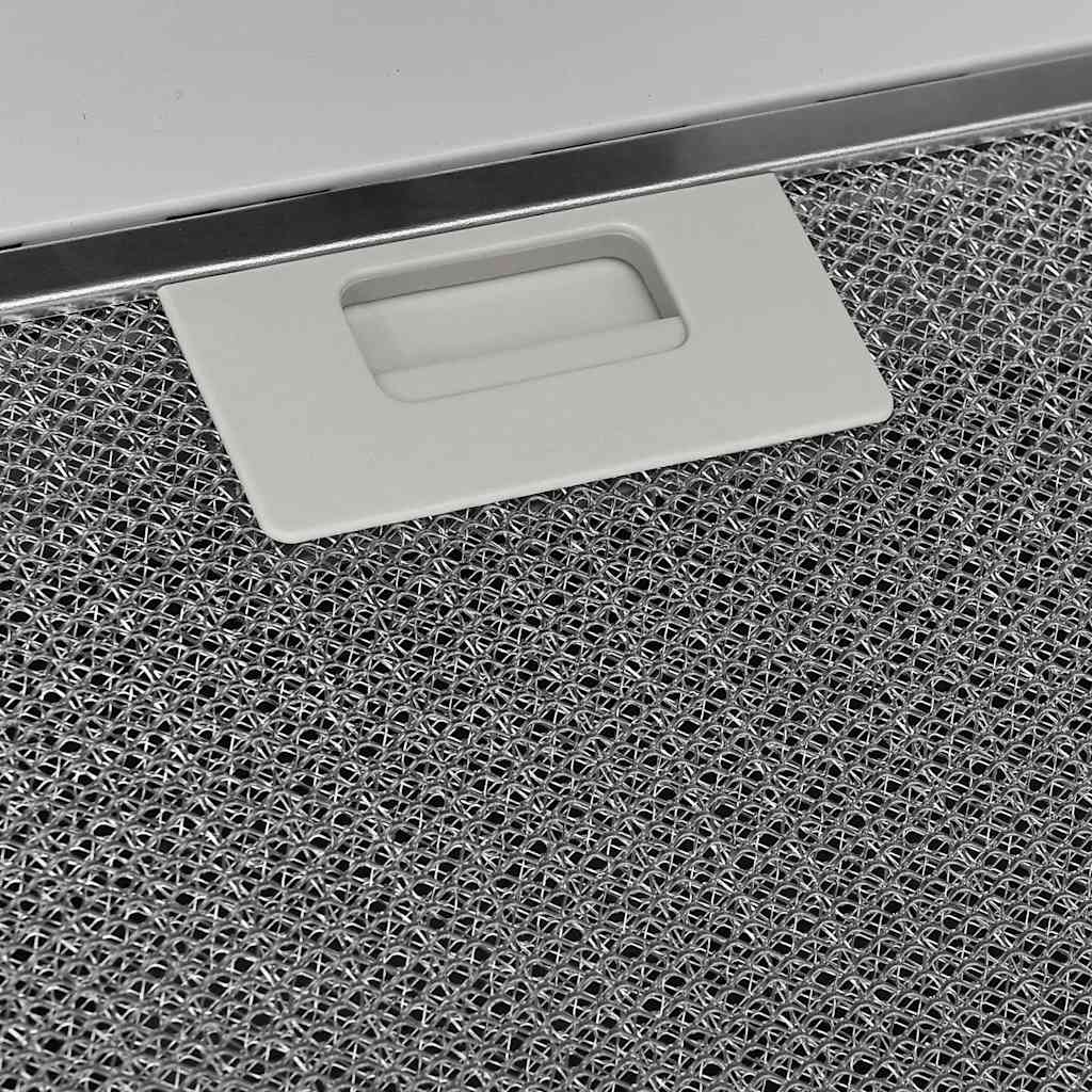 Cappa a Parete 60 cm in Acciaio e Vetro Temperato Bianco