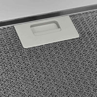 Cappa a Parete 60 cm in Acciaio e Vetro Temperato Bianco