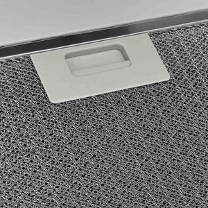 Cappa a Parete 60 cm in Acciaio e Vetro Temperato Bianco