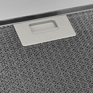 Cappa parete 60 cm acciaio e vetro temperato bianco 02_0005874