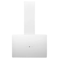 Cappa parete 60 cm acciaio e vetro temperato bianco 02_0005843