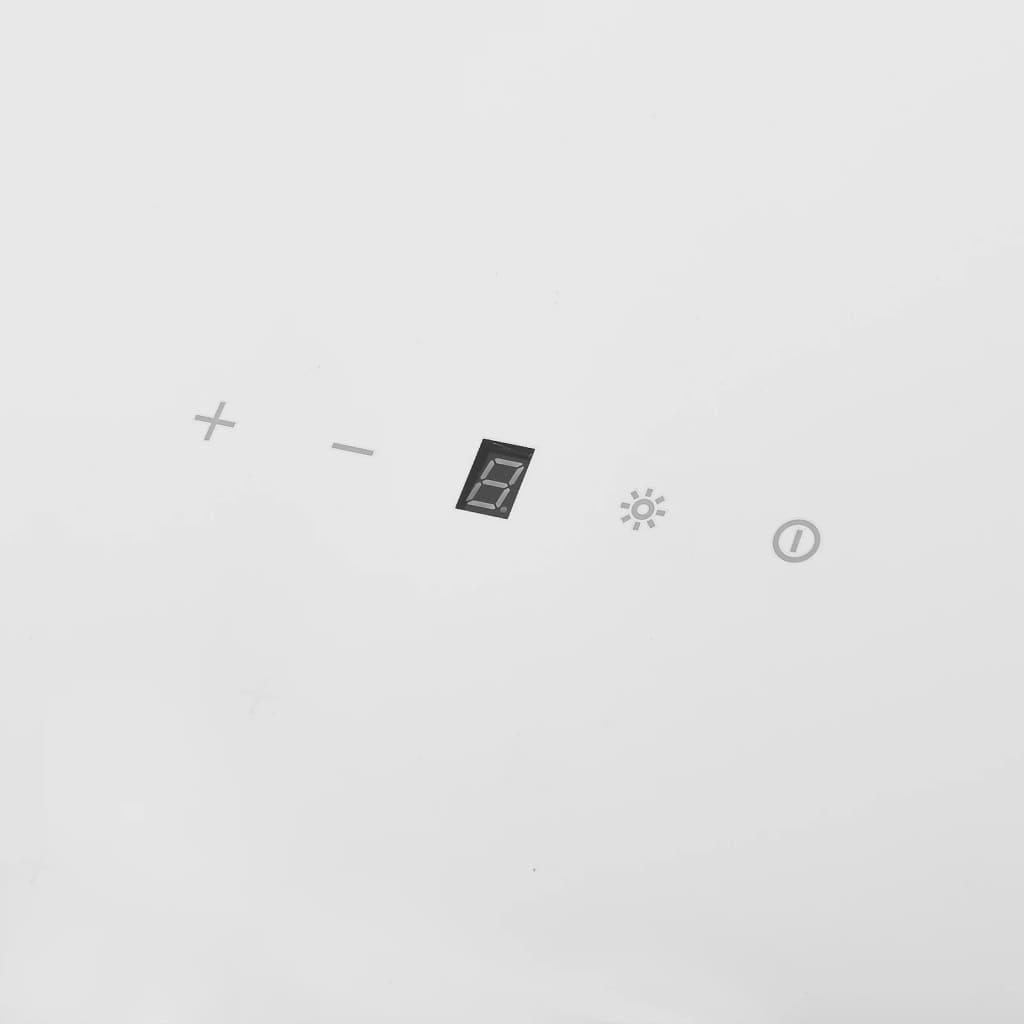 Cappa parete 60 cm acciaio e vetro temperato bianco 02_0005843