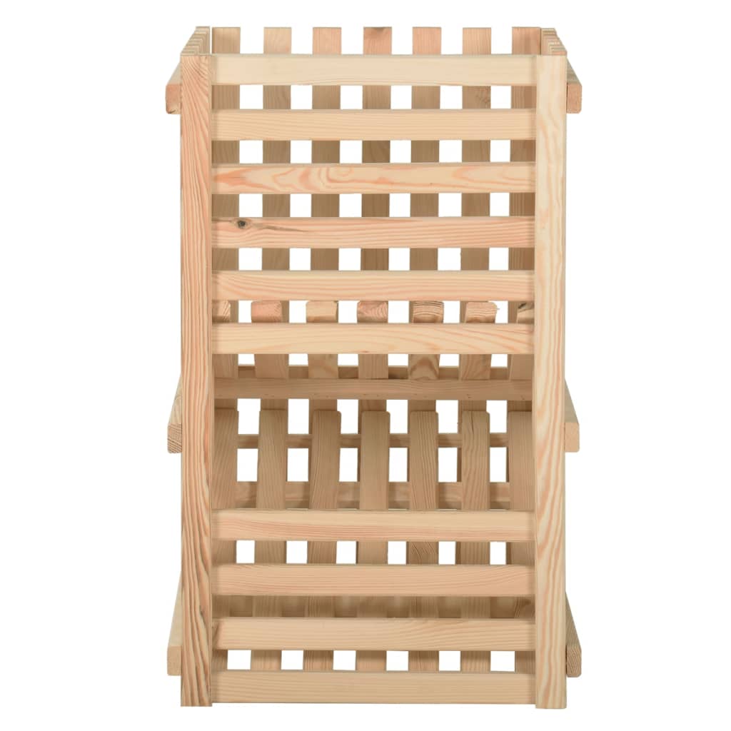 Cassetta Porta Patate  50x50x80 cm in Legno Massello di Pino cod mxl 47585