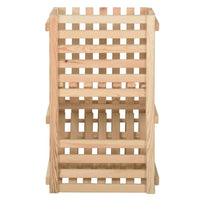 Cassetta Porta Patate  50x50x80 cm in Legno Massello di Pino cod mxl 47585