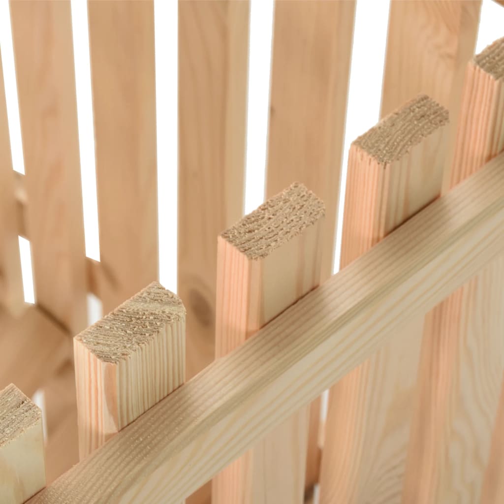 Cassetta Porta Patate  50x50x80 cm in Legno Massello di Pino 327329