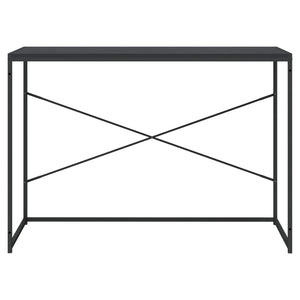 Scrivania per Computer Nera 110x60x70 cm in Truciolato cod mxl 78728