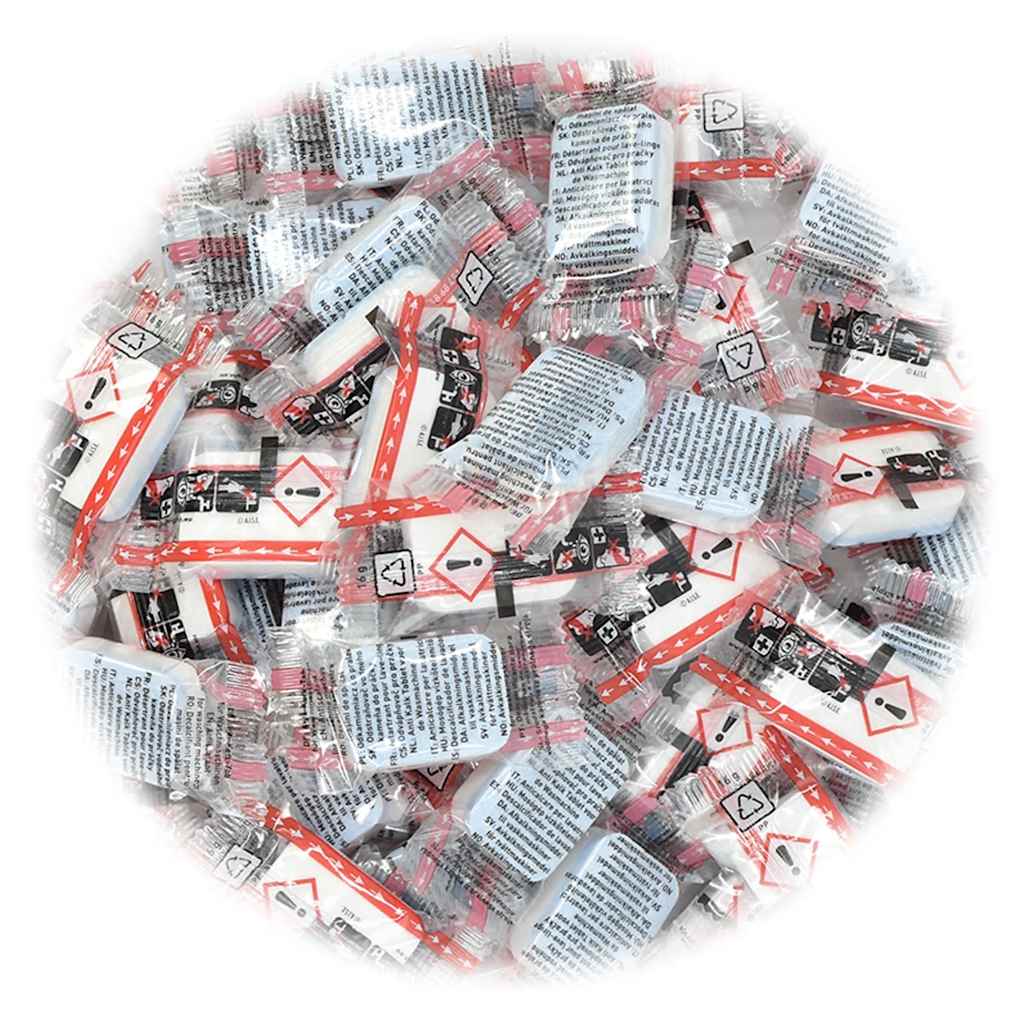 Detergente in Pastiglie Lavatrice 100 pz Anticalcare e Sporco 51651