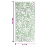 Tappeto da Esterni Verde 80x150 cm in PP cod mxl 65871