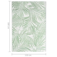 Tappeto da Esterno Verde 120x180 cm in PP cod mxl 72000