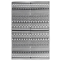 Tappeto da Esterni ARAKIL Nero 160x230 cm in PP 316923