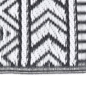 Tappeto da Esterni Nero 160x230 cm in PP cod mxl 69876