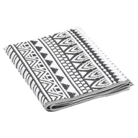 Tappeto da Esterni ARAKIL Nero 190x290 cm in PP 316924