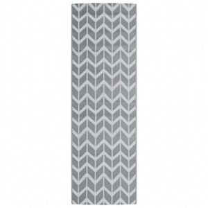 Tappeto da Esterni ARAKIL Grigio 80x250 cm in PP 316948