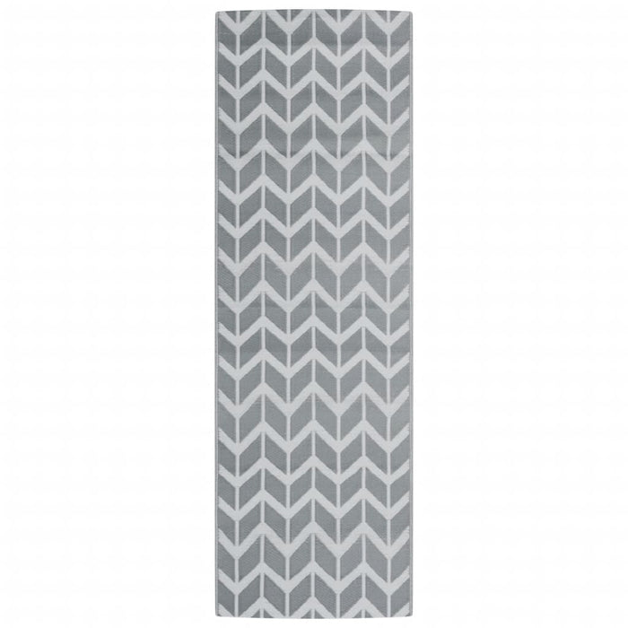 Tappeto da Esterni ARAKIL Grigio 80x250 cm in PP 316948