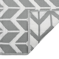 Tappeto da Esterni ARAKIL Grigio 80x250 cm in PP 316948