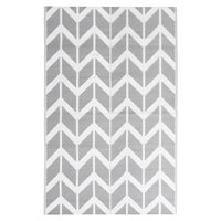 Tappeto da Esterni ARAKIL Grigio 120x180 cm in PP 316949