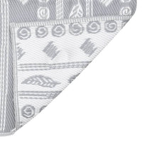 Tappeto da Esterni ARAKIL Grigio 80x150 cm in PP 316968