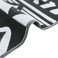 Tappeto da Esterni Nero 160x230 cm in PP cod mxl 77208