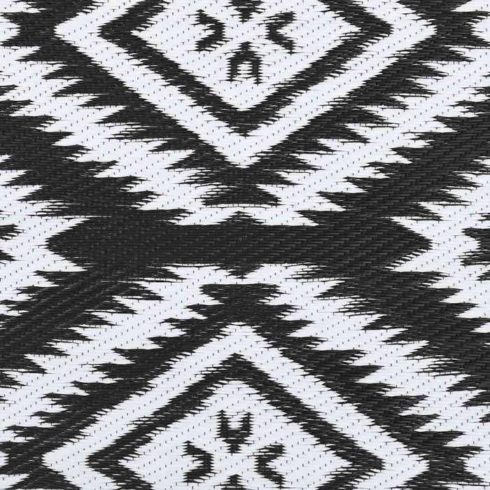 Tappeto da Esterni Nero 160x230 cm in PP cod mxl 77208