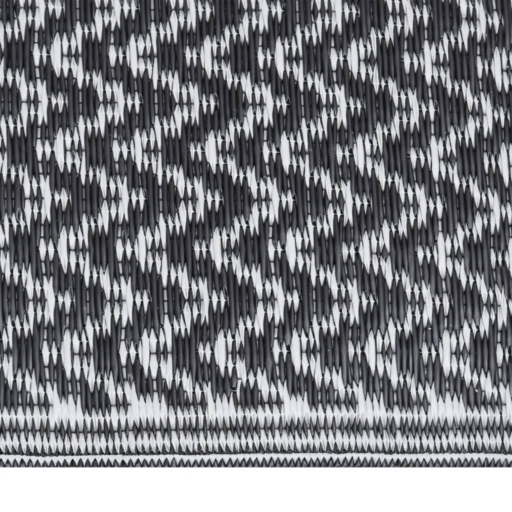 Tappeto per Esterni Nero 80x250 cm in PP cod mxl 74027