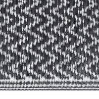 Tappeto da Esterni Nero 140x200 cm in PP cod mxl 76922