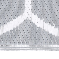 Tappeto per Esterni ARAKIL Grigio 80x250 cm in PP 317009