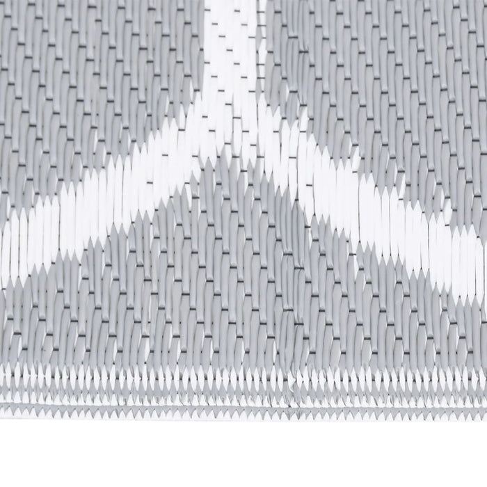 Tappeto per Esterni ARAKIL Grigio 80x250 cm in PP 317009