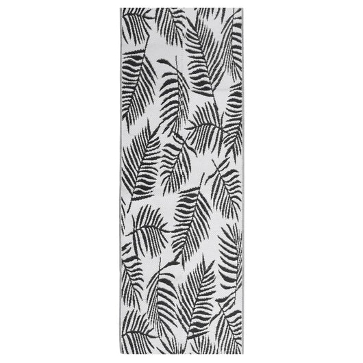 Tappeto per Esterno ARAKIL Nero 80x250 cm in PP 317012