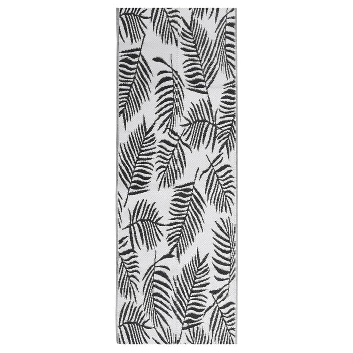 Tappeto per Esterno ARAKIL Nero 80x250 cm in PP 317012