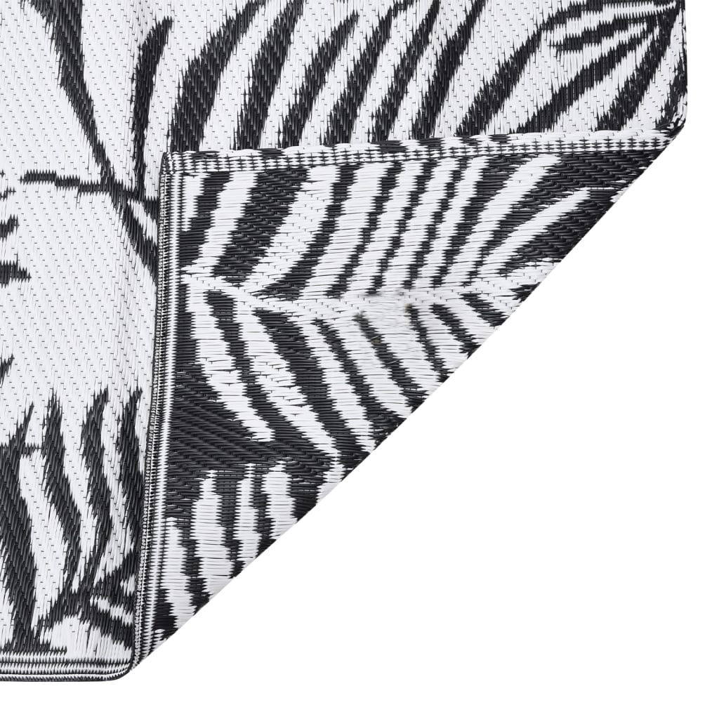 Tappeto per Esterno ARAKIL Nero 80x250 cm in PP 317012