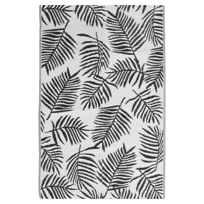 Tappeto da Esterni Nero 140x200 cm in PP cod mxl 63654
