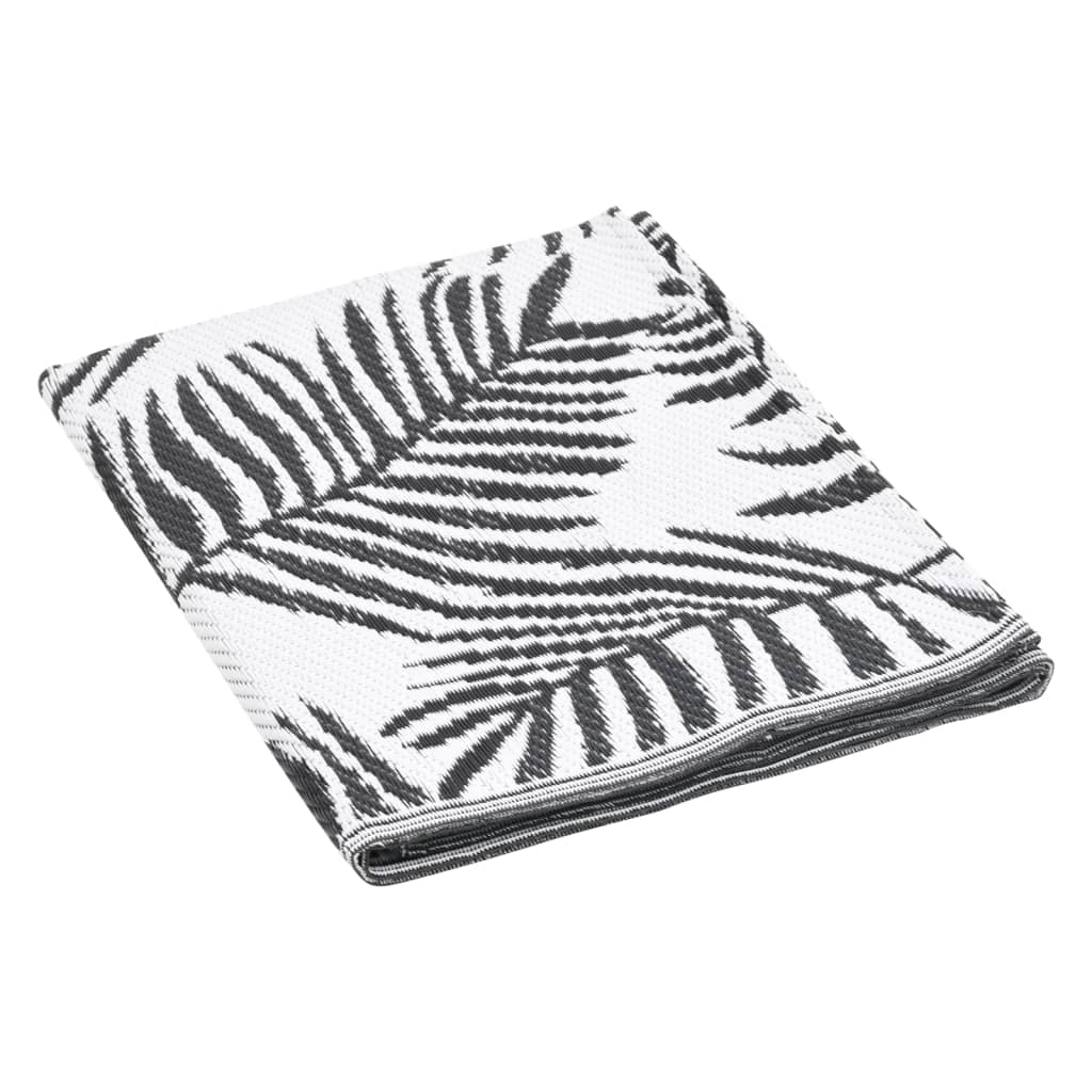 Tappeto da Esterni Nero 140x200 cm in PP cod mxl 63654