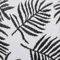 Tappeto da Esterni Nero 140x200 cm in PP cod mxl 63654